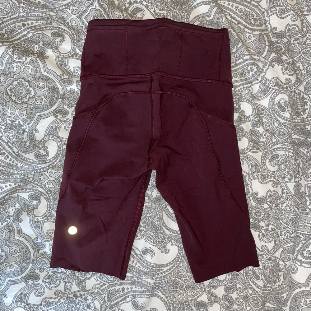 NWOT Fast and Free Lululemon Biker Shorts